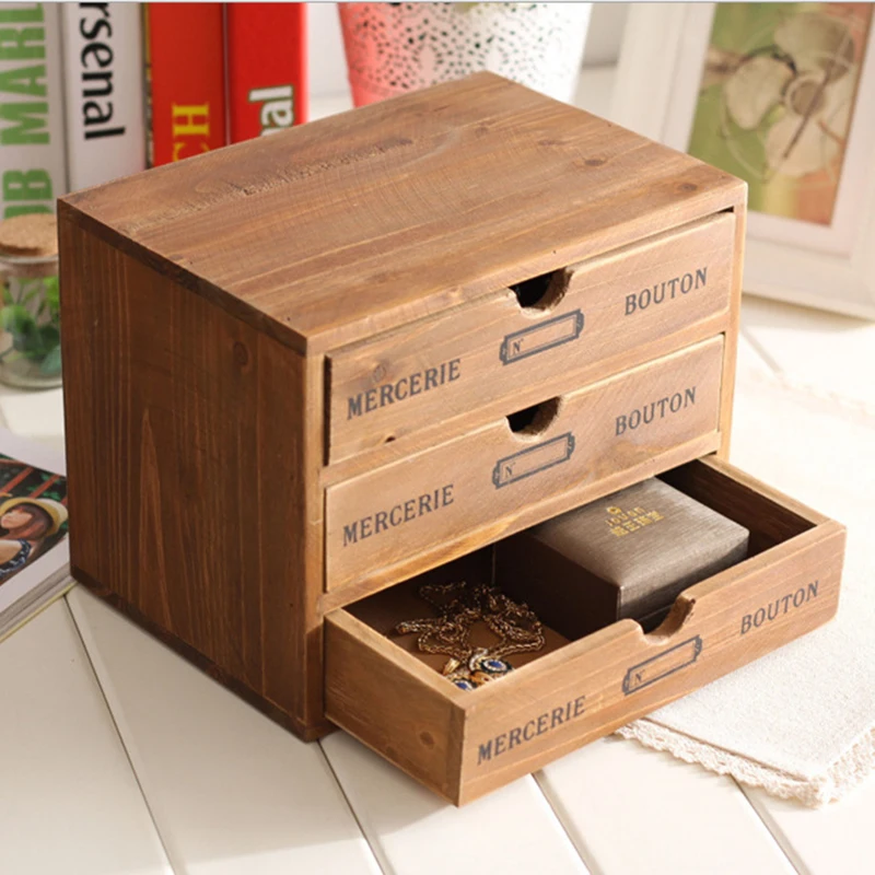 Wood Multilayer Drawer Type Desk Article Storage Box Retro Storage Cabinet Wooden Drawer Home Storage Organizer 25x17.5x19.5cm
Wood Multilayer Drawer Type Desk Article Storage Box Retro Storage Cabinet Wooden Drawer Home Storage Organizer 25x17.5x19.5cm