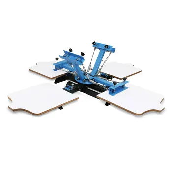 US Stock 4 Color 4 Station Silk Screening Screenprint Press Screen Printing Machine DIY
US Stock 4 Color 4 Station Silk Screening Screenprint Press Screen Printing Machine DIY