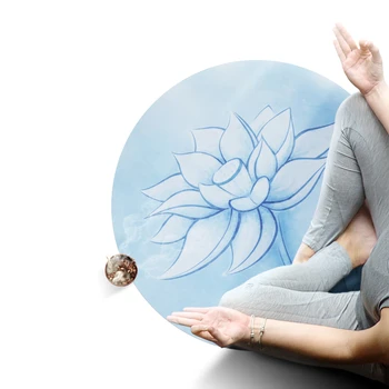 NICEGOOD Sit in Meditation Circular Meditation Pad Yoga Mat Cushion Yoga Fitness Rubber Exercise Mat Skid Resistant Carpet
NICEGOOD Sit in Meditation Circular Meditation Pad Yoga Mat Cushion Yoga Fitness Rubber Exercise Mat Skid Resistant Carpet