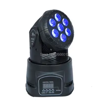 Niugul LED 7X12W RGBW 4in1 Moving Head Light /DMX512 Rotating DJ Disco Stage Light Party Effect Lighting With LCD Screen Display
Niugul LED 7X12W RGBW 4in1 Moving Head Light /DMX512 Rotating DJ Disco Stage Light Party Effect Lighting With LCD Screen Display