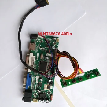 For HT156WXB-502 Panel Screen DVI LVDS VGA HDMI Driver board 15.6" Controller kit LCD LED monitor Card 1366X768
For HT156WXB-502 Panel Screen DVI LVDS VGA HDMI Driver board 15.6" Controller kit LCD LED monitor Card 1366X768