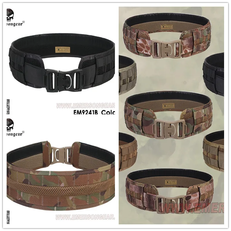 Emersongear Men Hunting Combat Military Wargame Waistband Emerson MOLLE Load Bearing Tactical Belt EM9241 Black Coyote Multicam
Emersongear Men Hunting Combat Military Wargame Waistband Emerson MOLLE Load Bearing Tactical Belt EM9241 Black Coyote Multicam