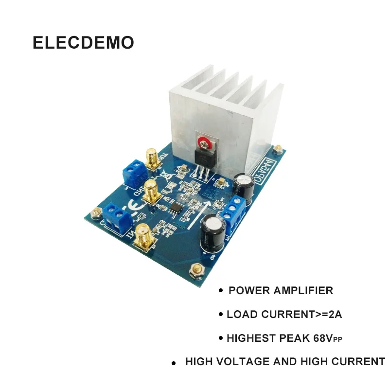 OPA544 module Power amplifier High voltage and high current module 2A with load current Motor driveFunction demo board
OPA544 module Power amplifier High voltage and high current module 2A with load current Motor driveFunction demo board