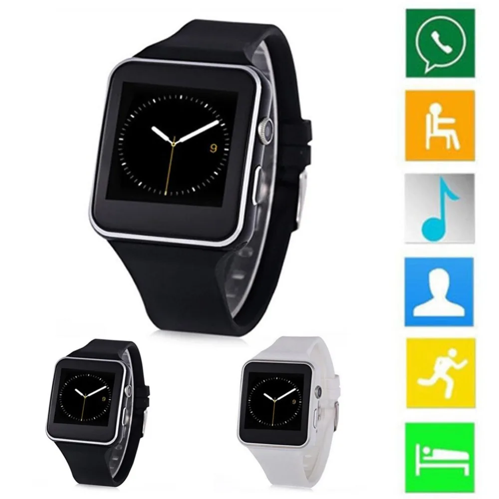 New Arrival X6 Smart Watch with Camera Touch Screen Support SIM TF Card Bluetooth Smartwatch for iPhone Xiaomi Android Phone
New Arrival X6 Smart Watch with Camera Touch Screen Support SIM TF Card Bluetooth Smartwatch for iPhone Xiaomi Android Phone