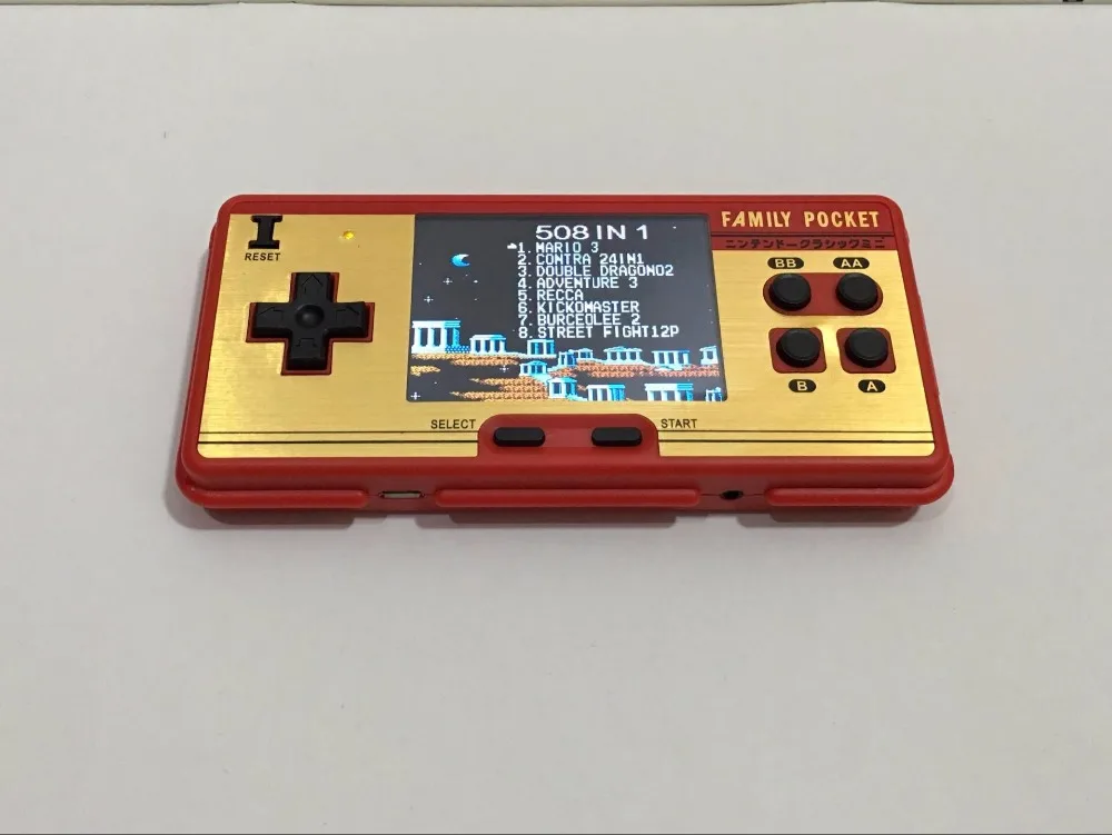 Mini Retro Portable Handheld Game Player Family Pocket Built in 638 Games 8 Bit Portable Video Console Durable Best Gift