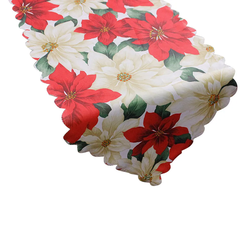 Fashion christmas tablecloth Decorative Christmas Santa Claus Tapestry Poinsettia Table Runner 14x71 Inch table cover
Fashion christmas tablecloth Decorative Christmas Santa Claus Tapestry Poinsettia Table Runner 14x71 Inch table cover
