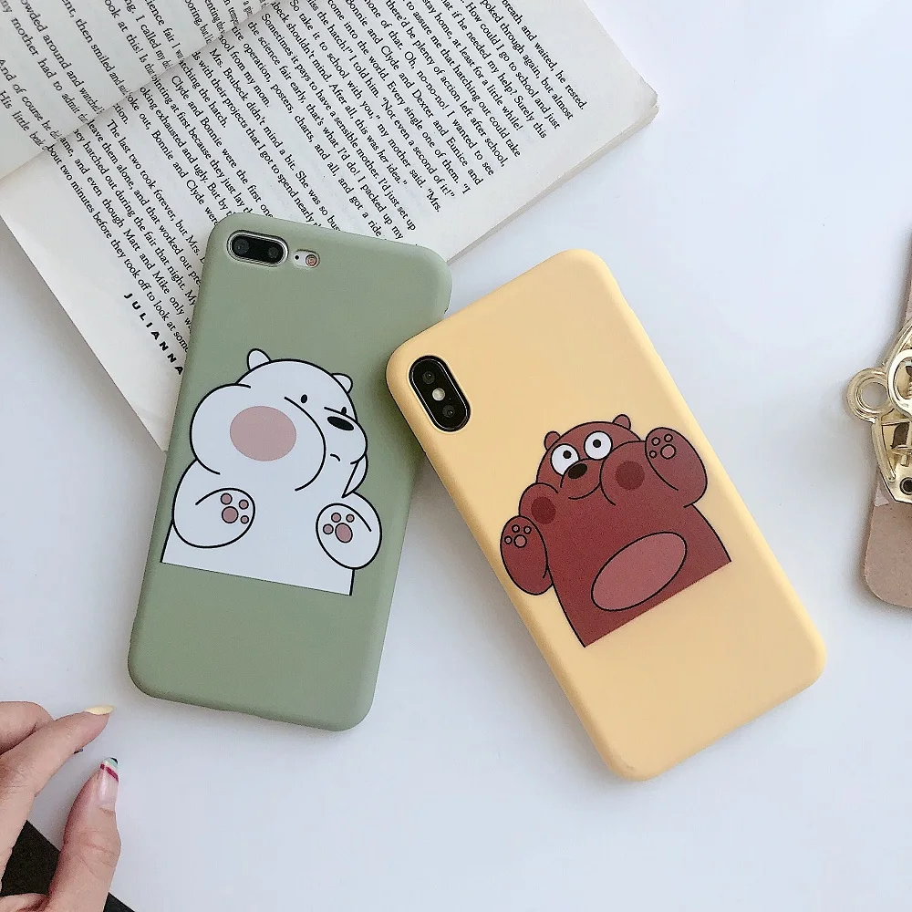 Cute Bear Phone Case For iPhone X 8 7 6 s Plus Trend Cartoon Back Cover For iPhone XS Max XR Soft TPU Silicone Case Couple Coque
Cute Bear Phone Case For iPhone X 8 7 6 s Plus Trend Cartoon Back Cover For iPhone XS Max XR Soft TPU Silicone Case Couple Coque