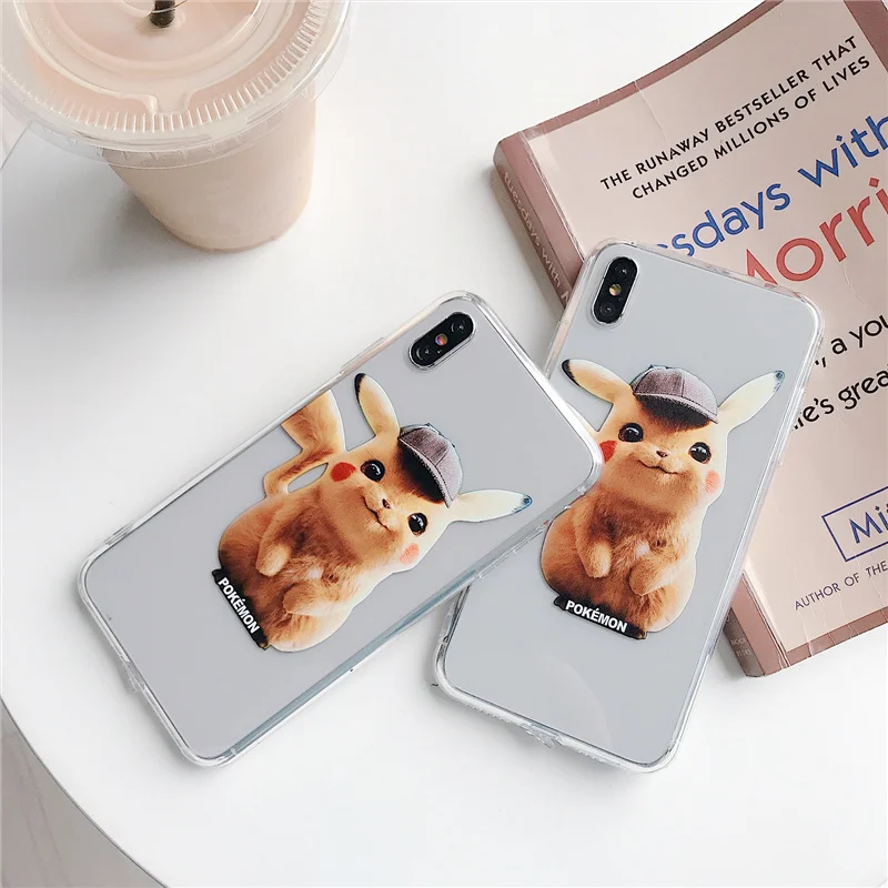 Bright cartoon cute anime 6 6s case for iphone 7 8plus 8 x xsmax xr pocket monsters transparent scratch proof Acrylic funda capa
Bright cartoon cute anime 6 6s case for iphone 7 8plus 8 x xsmax xr pocket monsters transparent scratch proof Acrylic funda capa