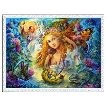 59-43 Needlework DIY DMC 14CT unprinted Cross stitch kits For Embroidery Water Faery flower pattern Counted Cross-Stitching
59-43 Needlework DIY DMC 14CT unprinted Cross stitch kits For Embroidery Water Faery flower pattern Counted Cross-Stitching