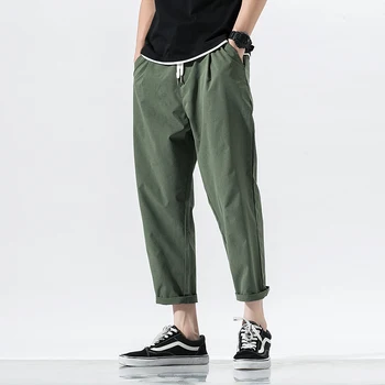 Men Casual Loose Straight Pants For Male Korean Sweatpants Fitness Workout hip hop Elastic Pants Clothes Joggers Man Trouser
Men Casual Loose Straight Pants For Male Korean Sweatpants Fitness Workout hip hop Elastic Pants Clothes Joggers Man Trouser