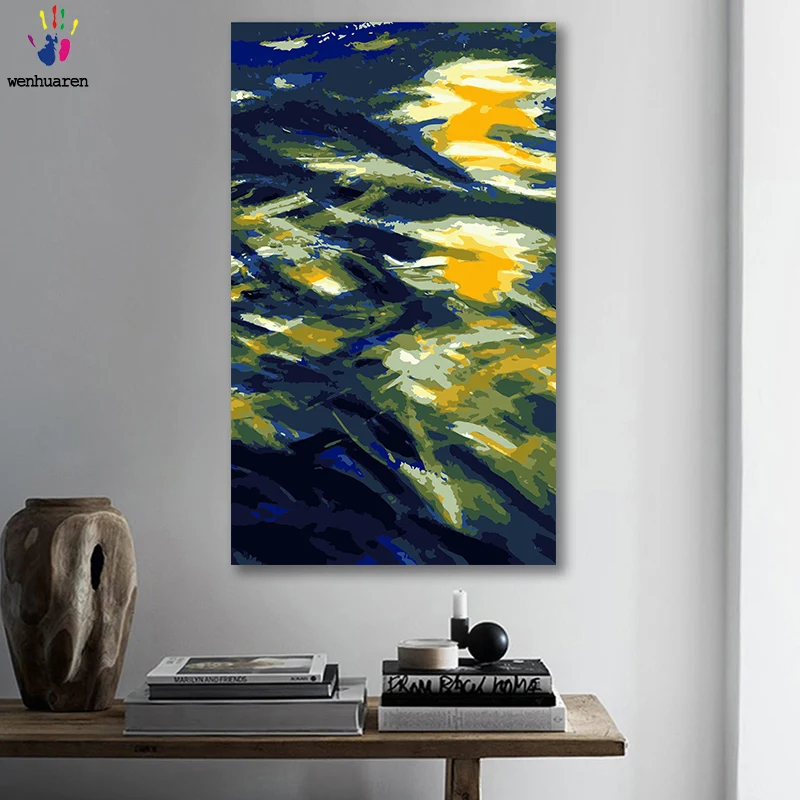 DIY colorings pictures by numbers with colors Abstract moonlight night view picture drawing painting by numbers framed Home
DIY colorings pictures by numbers with colors Abstract moonlight night view picture drawing painting by numbers framed Home