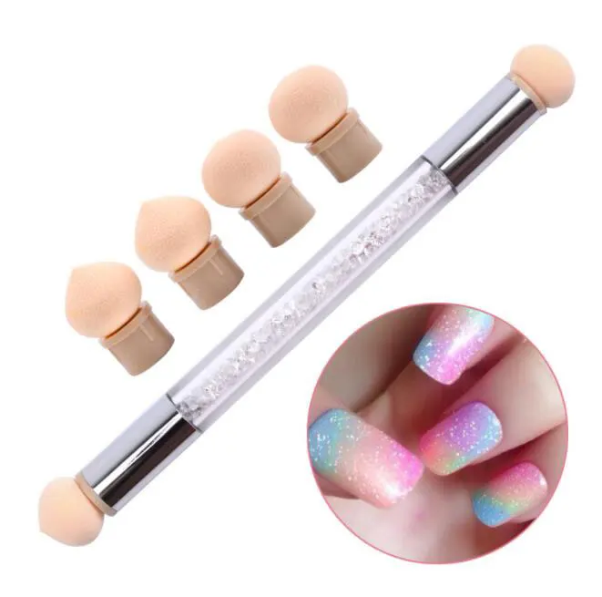 Brand New Nail Art Brush Glitter Powder Picking Dotting Gradient Pen Brush + 6 Sponge Nail Art Tools Beauty Manicure Nail Brush
Brand New Nail Art Brush Glitter Powder Picking Dotting Gradient Pen Brush + 6 Sponge Nail Art Tools Beauty Manicure Nail Brush