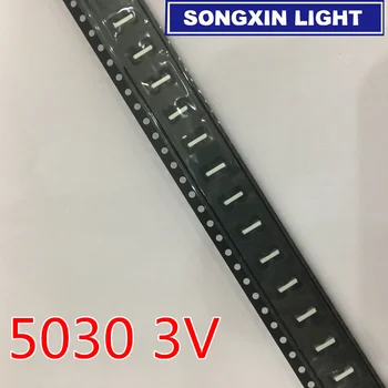 500PCS For maintenance LCD TV LED backlight SMD LEDs 3V 5030 150MA Cold white light source
500PCS For maintenance LCD TV LED backlight SMD LEDs 3V 5030 150MA Cold white light source