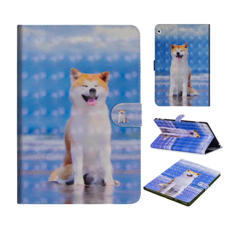 For Huawei MediaPad M3 Lite 10 10.1 inch Case BAH-W09 BAH-AL00 BAH-L09 Cover Funda 3D Pattern PU Leather Stand Shell Mediapad M3 lite (8)