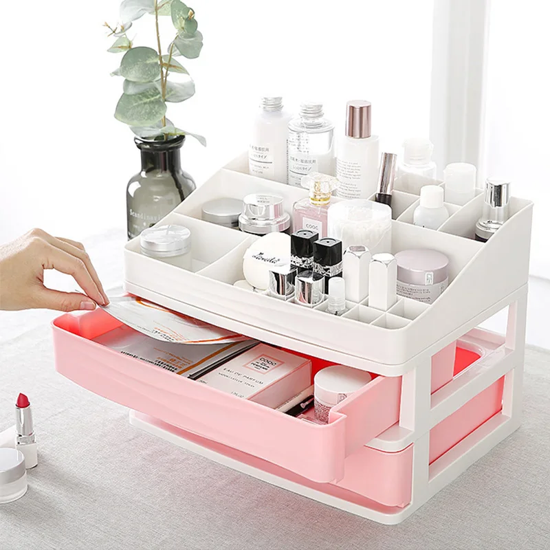Plastic Cosmetic Storage Box Jewelry Nail Polish Makeup Container Cosmetic Drawer Home Office Desktop Sundries Organizers
Plastic Cosmetic Storage Box Jewelry Nail Polish Makeup Container Cosmetic Drawer Home Office Desktop Sundries Organizers