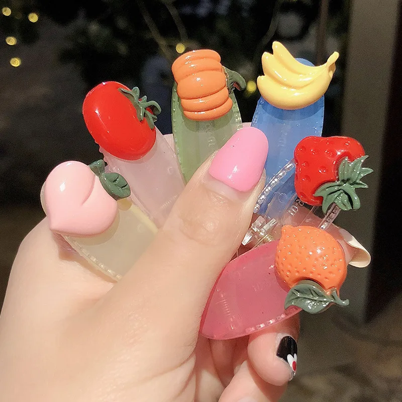 Korean color BB clip Korean Version cute girl strawberry hairpin clip back head hair ornament
Korean color BB clip Korean Version cute girl strawberry hairpin clip back head hair ornament
