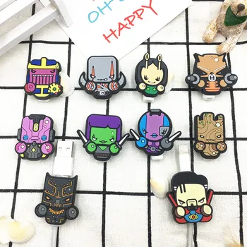 100pcs Cartoon USB Cable Protector Management Data Line Organizer Clip Protetor De Cabo Cable Winder For iPhone Samsung Huawei
100pcs Cartoon USB Cable Protector Management Data Line Organizer Clip Protetor De Cabo Cable Winder For iPhone Samsung Huawei