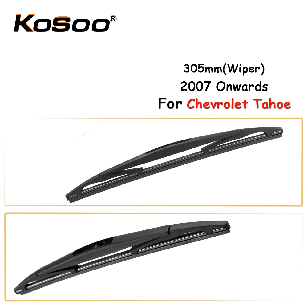 KOSOO Auto Rear Car Wiper Blade For Chevrolet Tahoe,305mm 2007 Onwards Rear Window Windshield Wiper Blades Arm,Car Accessories
KOSOO Auto Rear Car Wiper Blade For Chevrolet Tahoe,305mm 2007 Onwards Rear Window Windshield Wiper Blades Arm,Car Accessories