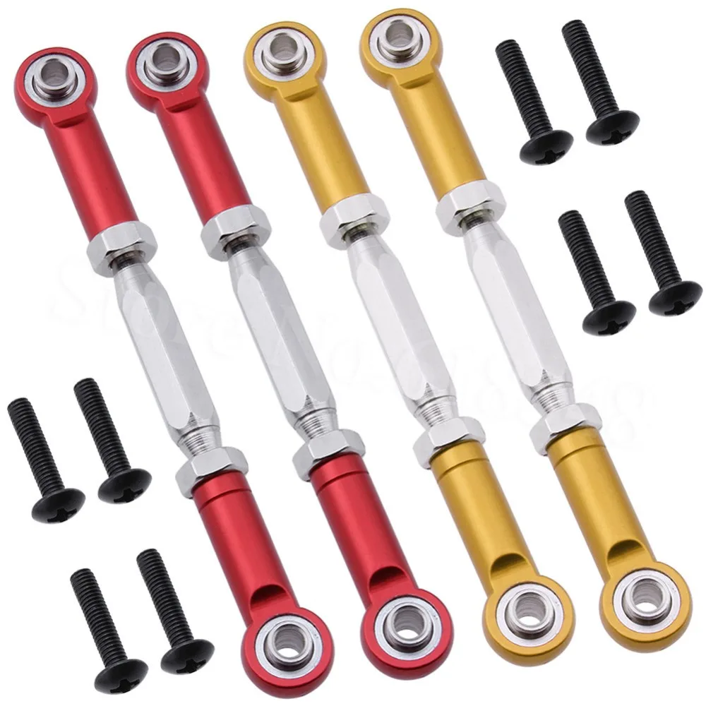 2pcs Adjustable Aluminum Rear Upper Steering Linkage For Himoto E10XB E10XBL Tanto Buggy RC Car Replacement of 33206
2pcs Adjustable Aluminum Rear Upper Steering Linkage For Himoto E10XB E10XBL Tanto Buggy RC Car Replacement of 33206