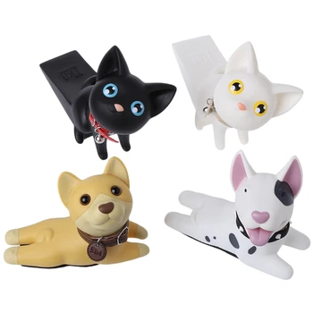 Cute Cartoon Animal Door Stoppers Bulldog Cat Shape Children Safety Accessories