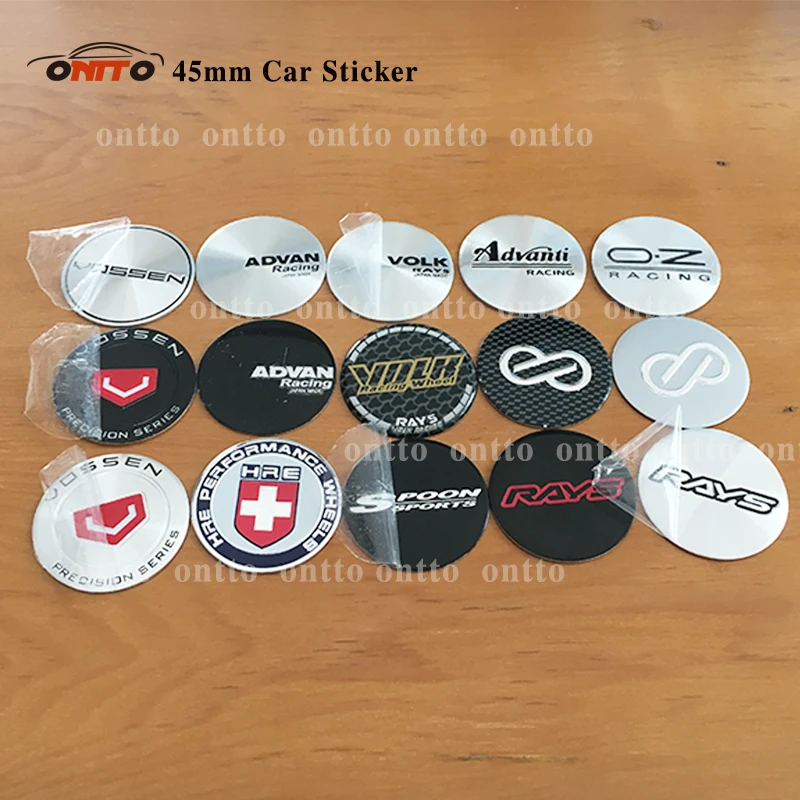 4PCS/LOT 45MM ADVAN RACING VOLK SPOON WORK Wheels Center Cap Stickers VOSSEN OZ LOGO Sticker Auto Wheel Center Label Emblem
4PCS/LOT 45MM ADVAN RACING VOLK SPOON WORK Wheels Center Cap Stickers VOSSEN OZ LOGO Sticker Auto Wheel Center Label Emblem