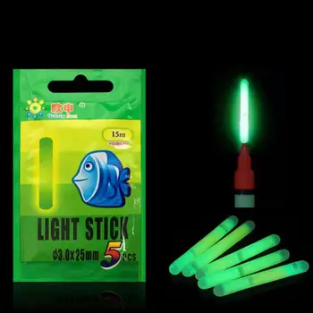 Dragonpad 5pcs/Bag 3.0*25MM Night Fishing Luminous Float Fluorescent Light Stick Rod Fishing Tools Range 15M
Dragonpad 5pcs/Bag 3.0*25MM Night Fishing Luminous Float Fluorescent Light Stick Rod Fishing Tools Range 15M