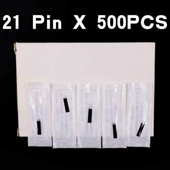 21 Pin Manual Eyebrow Tattoo Needles Blade For 3D Embroidery Microblading Tattoo Pen Permanent Makeup 500 PCS black
21 Pin Manual Eyebrow Tattoo Needles Blade For 3D Embroidery Microblading Tattoo Pen Permanent Makeup 500 PCS black