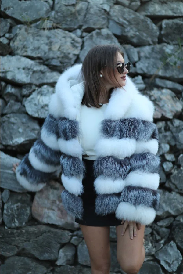 Fur Coat Faux Fox Fashion Women Christmas Birthday Night Club Party Winter Warm Coat Elegant Style
Fur Coat Faux Fox Fashion Women Christmas Birthday Night Club Party Winter Warm Coat Elegant Style