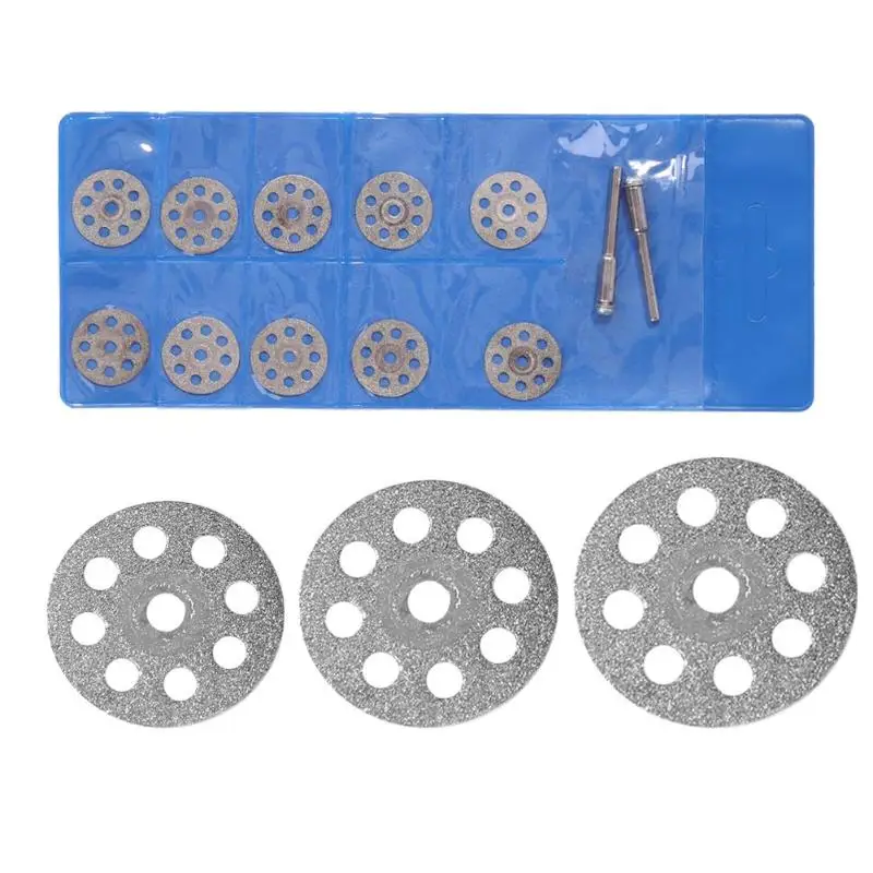 12pcs/set Mini Rotary Tool Multi-functional Circular Saw Blades Diamond Plexiglass Agate Jade Cutting Wheel Discs
12pcs/set Mini Rotary Tool Multi-functional Circular Saw Blades Diamond Plexiglass Agate Jade Cutting Wheel Discs