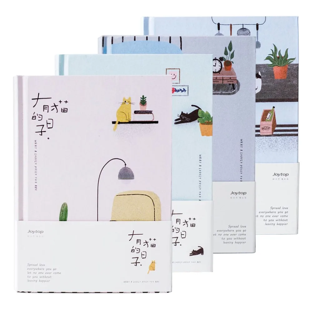 Kawaii Cat Personal Diary Planner Hardcover Color Pages Diary Book Notebook Weekly Schedule Stationery
Kawaii Cat Personal Diary Planner Hardcover Color Pages Diary Book Notebook Weekly Schedule Stationery