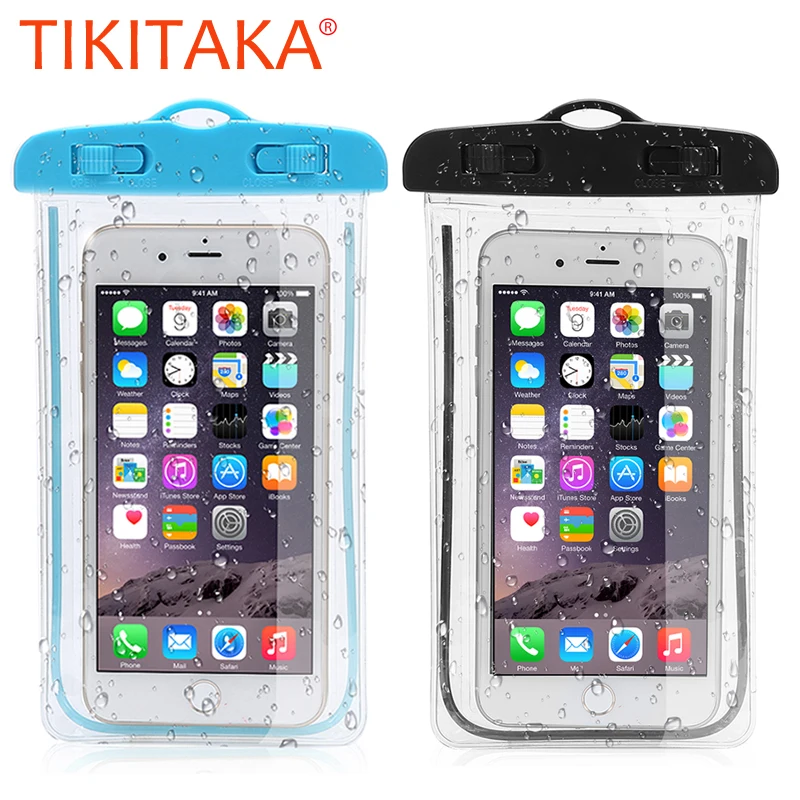 Clear Luminous Waterproof phone Cases For iphone X 8 7 6s 5 Cover Universal 6.0" Mobile Phone Underwater Diving Phone Bag Pouch
Clear Luminous Waterproof phone Cases For iphone X 8 7 6s 5 Cover Universal 6.0" Mobile Phone Underwater Diving Phone Bag Pouch