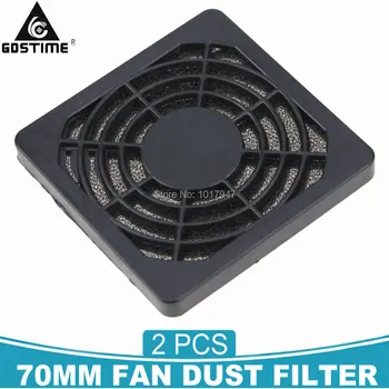 2 Pieces 7cm 70mm Dustproof Mesh PC Computer Dust Filter Case Cooling Fan Net Cover
2 Pieces 7cm 70mm Dustproof Mesh PC Computer Dust Filter Case Cooling Fan Net Cover