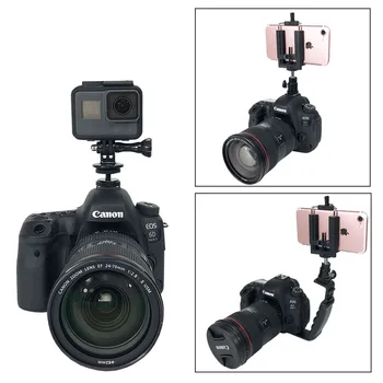 Camera Bracket Mount Photography Video L-bracket with Standard Flash Shoe Mounts for Canon DSLR GoPro Action Camera Accessories
Camera Bracket Mount Photography Video L-bracket with Standard Flash Shoe Mounts for Canon DSLR GoPro Action Camera Accessories