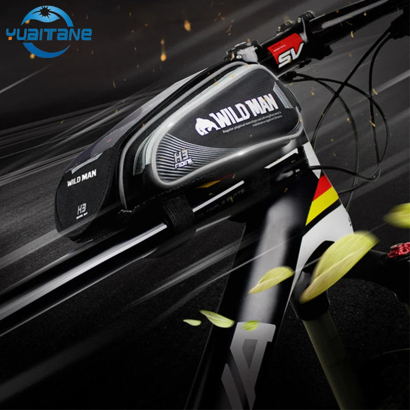 Top Waterproof Bicycle Bags Touch Screen Cycling MTB Bike Frame Reflective Bag Cycling Tube Bag Phone Case Bike Accessories
Top Waterproof Bicycle Bags Touch Screen Cycling MTB Bike Frame Reflective Bag Cycling Tube Bag Phone Case Bike Accessories