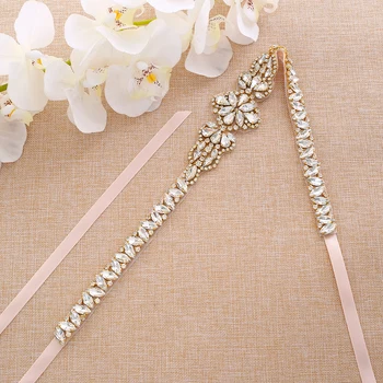 Gold Rhinestones Bridal Belt Handmade Bridal Sash Crystal Wedding Dress Belt For Bridal Accessories A181G
Gold Rhinestones Bridal Belt Handmade Bridal Sash Crystal Wedding Dress Belt For Bridal Accessories A181G