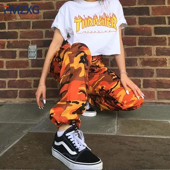 Camouflage Printed Jeans Casual Haren Cargo Pants Women 2018 Zipper Loose Cargo Pantalon High Waist Loose Denim Pants Trousers
Camouflage Printed Jeans Casual Haren Cargo Pants Women 2018 Zipper Loose Cargo Pantalon High Waist Loose Denim Pants Trousers