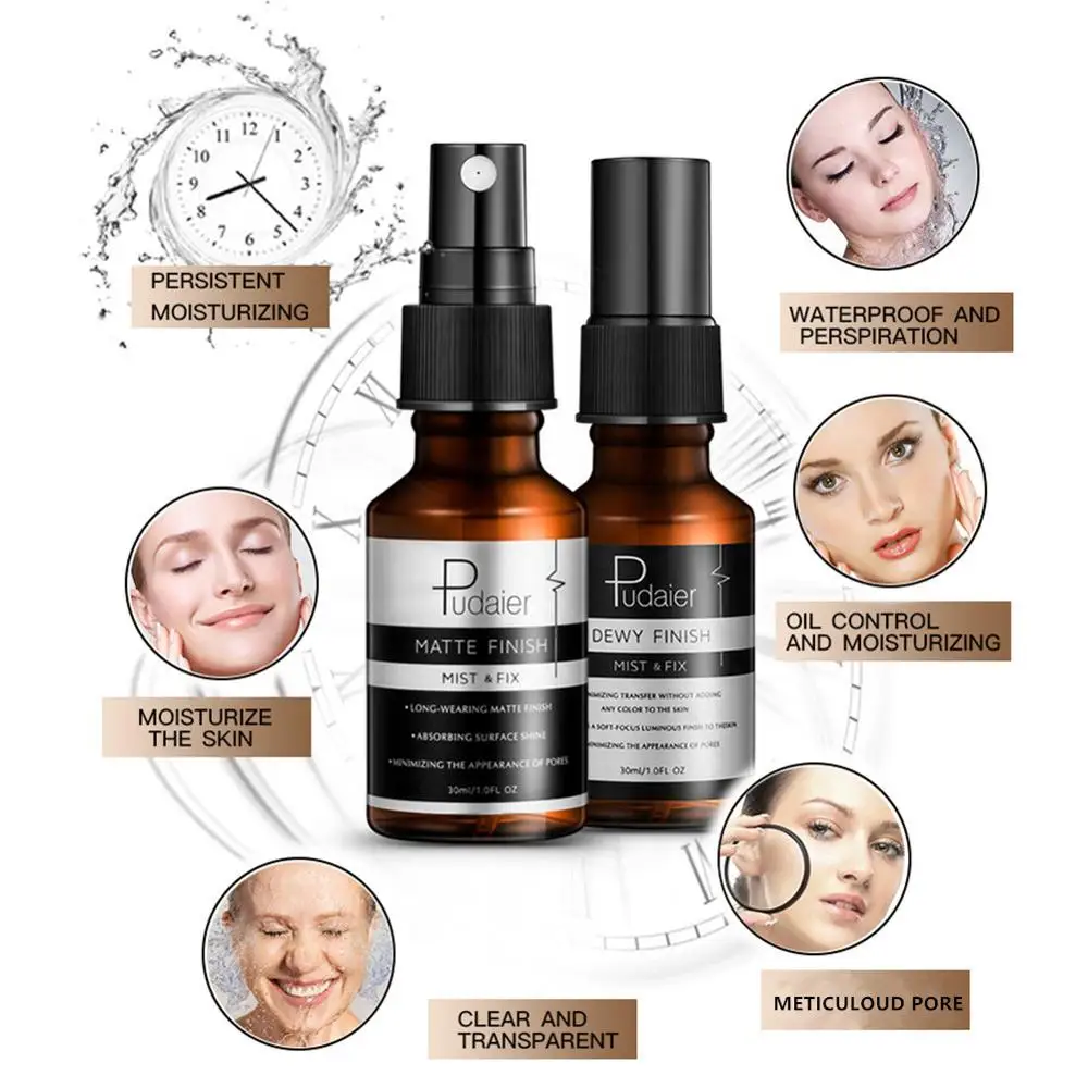 Makeup Spray 30ml Moisturizing Matte Spray Toner Oil Control Moisturizer Long-lasting Matte Base Spray Fixer Finish Makeup
Makeup Spray 30ml Moisturizing Matte Spray Toner Oil Control Moisturizer Long-lasting Matte Base Spray Fixer Finish Makeup
