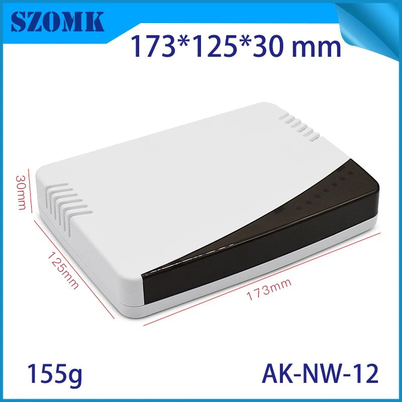 1 piece plastic enclosure for electronics and networking plastic enclosure 173*125*30mm 6.14*4.92*1.81 inch
1 piece plastic enclosure for electronics and networking plastic enclosure 173*125*30mm 6.14*4.92*1.81 inch