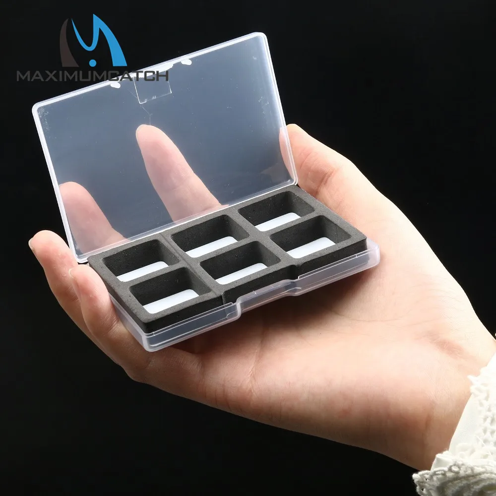 Maximumcatch 2 Pieces Fly Fishing Box 97*63*13mm 6 Magnet Compartment Small Clear Slim Hook Box Fly Box
Maximumcatch 2 Pieces Fly Fishing Box 97*63*13mm 6 Magnet Compartment Small Clear Slim Hook Box Fly Box