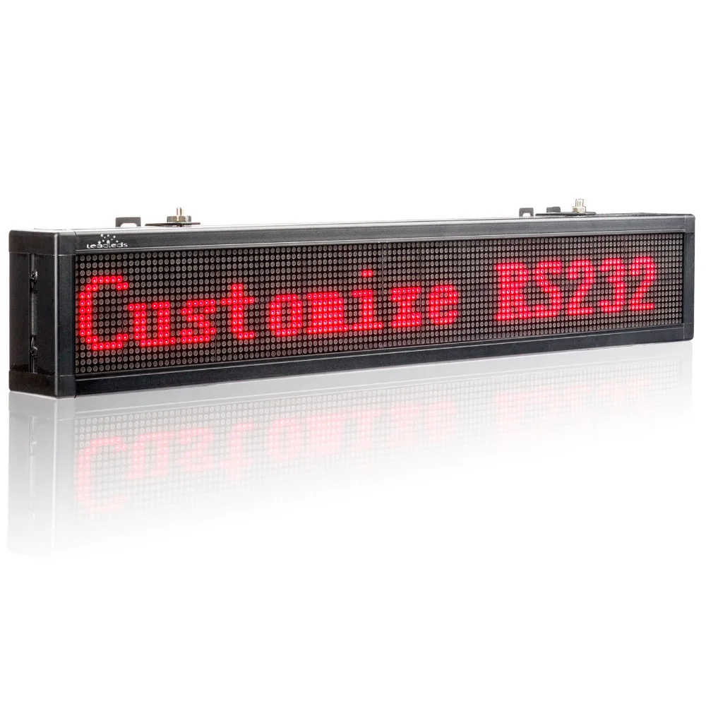 P4.75 Ultra Brightness Red color Led Display Board Program By Keypad RS232 port Remote Controller to Display Designated Message
P4.75 Ultra Brightness Red color Led Display Board Program By Keypad RS232 port Remote Controller to Display Designated Message