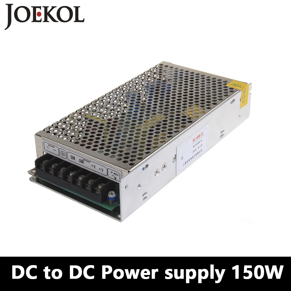 SD-150 DC to DC switching power supply,150W dc power supply for Led Strip,DC 19V~144V Transformer to 5v 12v 24v 48v
SD-150 DC to DC switching power supply,150W dc power supply for Led Strip,DC 19V~144V Transformer to 5v 12v 24v 48v
