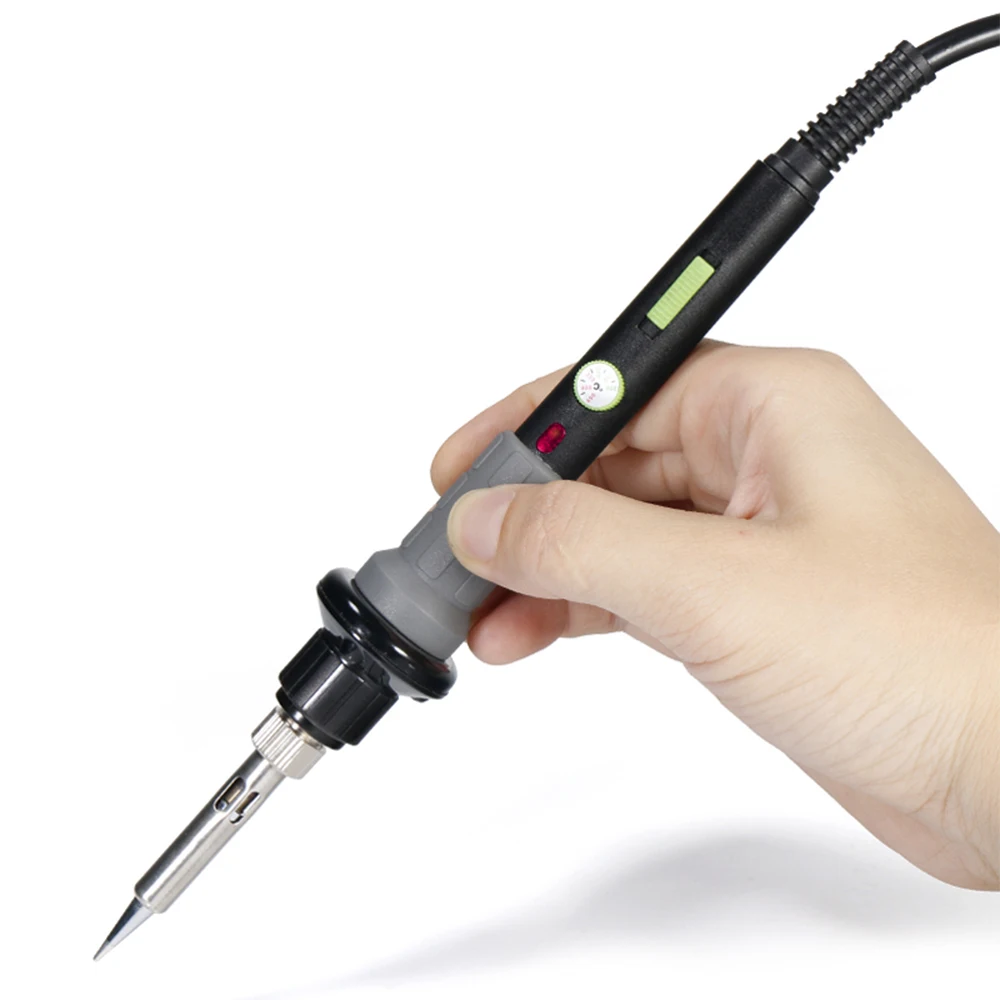 947V 3 LED Working Lamps Portable Min Adjustable Constant Temperature Soldering iron 60W Electric Soldering Iron
947V 3 LED Working Lamps Portable Min Adjustable Constant Temperature Soldering iron 60W Electric Soldering Iron