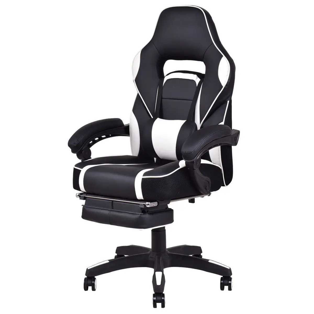 Costway Office Home Racing Style Executive High Back Gaming Chair W/ Ottoman
Costway Office Home Racing Style Executive High Back Gaming Chair W/ Ottoman