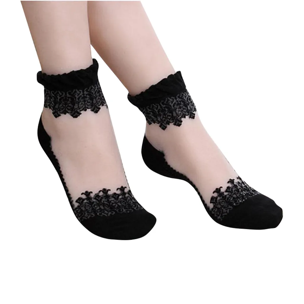 Womail Fashion Solid Color Lady Elegant Hot 1PC Lace Transparent Crystal Stockings M301214
Womail Fashion Solid Color Lady Elegant Hot 1PC Lace Transparent Crystal Stockings M301214