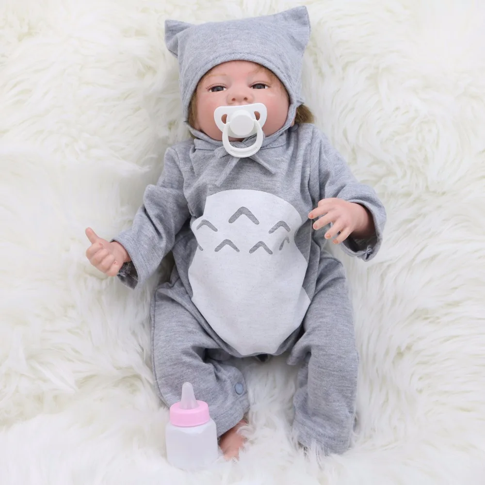 Pursue 22"/55cm Quality Newborn Baby Dolls Bebe Reborn Silicone Reborn Baby Dolls for Sale boneca bebe reborn menino de silicone
Pursue 22"/55cm Quality Newborn Baby Dolls Bebe Reborn Silicone Reborn Baby Dolls for Sale boneca bebe reborn menino de silicone