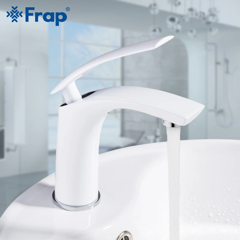 Frap Basin Faucet Water Tap Bathroom Faucet Solid White Brass Long Handle White Painting Mixer Hot And Cold Mixer Tap Y10044
Frap Basin Faucet Water Tap Bathroom Faucet Solid White Brass Long Handle White Painting Mixer Hot And Cold Mixer Tap Y10044