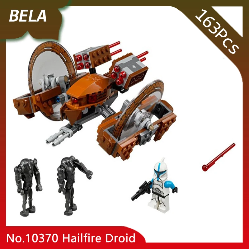 Bela 10370 163pcs Star Series Wars Hailfire Droid Model Building Blocks Set Bricks Delicate Toys Compatible with Legoings
Bela 10370 163pcs Star Series Wars Hailfire Droid Model Building Blocks Set Bricks Delicate Toys Compatible with Legoings