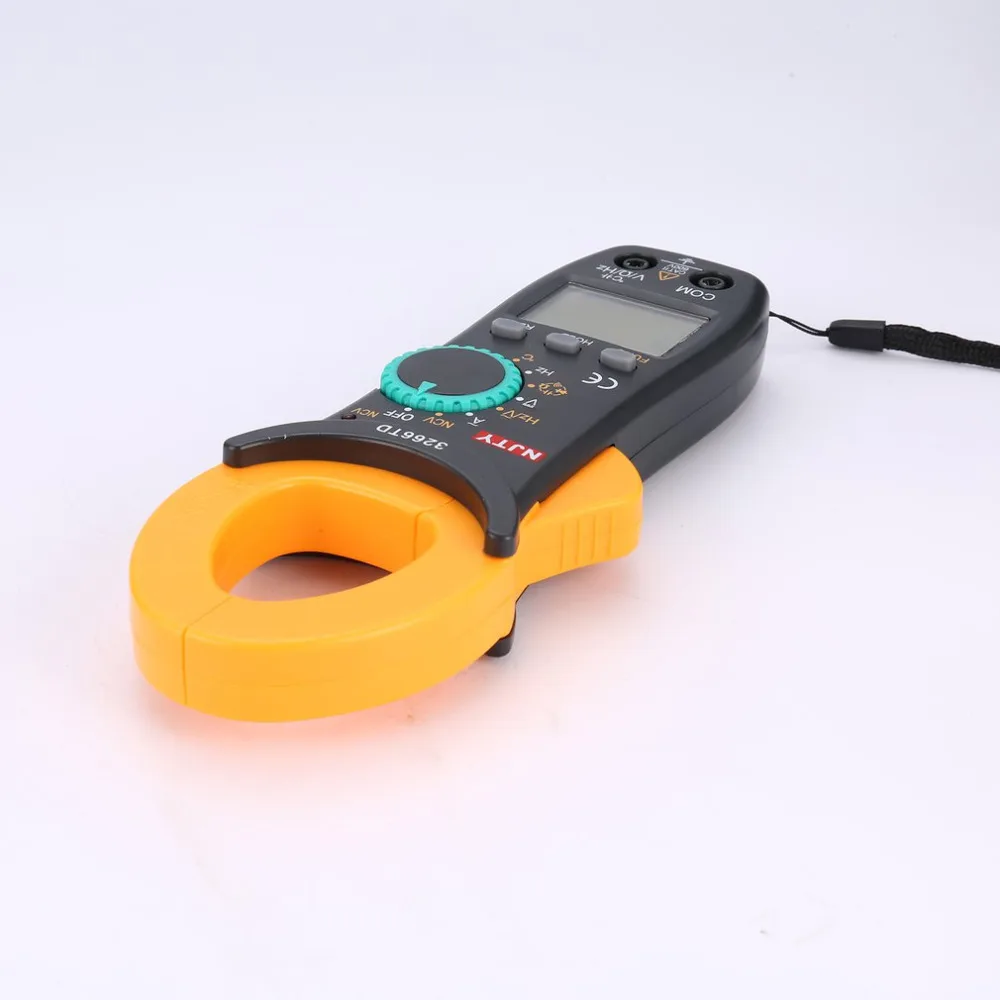 Digital Clamp Meter 3266TD DC/AC Volt Amp Ohm Diode Mini Multimeter Ammeter Multitester Current Voltage Resistance Tester NCV |