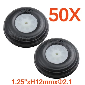 100pcs 1.25"/ 32mm Small Tail Wheel Rubber PU Nylon Hub Thickness:12mm Axle hole: 2.1mm For RC Airplane Replacement Parts
100pcs 1.25"/ 32mm Small Tail Wheel Rubber PU Nylon Hub Thickness:12mm Axle hole: 2.1mm For RC Airplane Replacement Parts