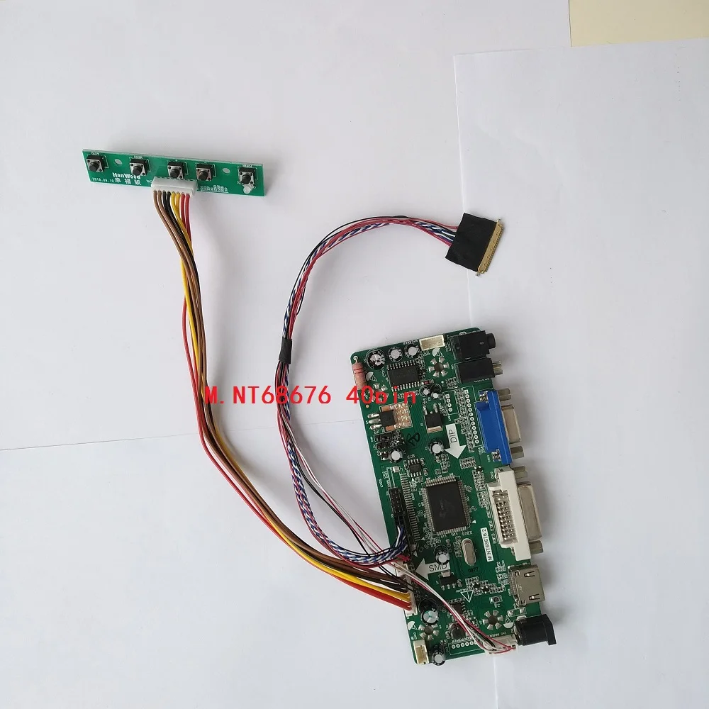 Kit For B140XW02 V3/V4 HDMI VGA 40pin LVDS Controller board 14" Screen Monitor Audio card DIY DVI Panel LED LCD 1366X768
Kit For B140XW02 V3/V4 HDMI VGA 40pin LVDS Controller board 14" Screen Monitor Audio card DIY DVI Panel LED LCD 1366X768